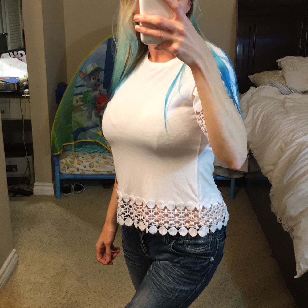 NWOT Shirt By Topshop - Picture 3 of 8